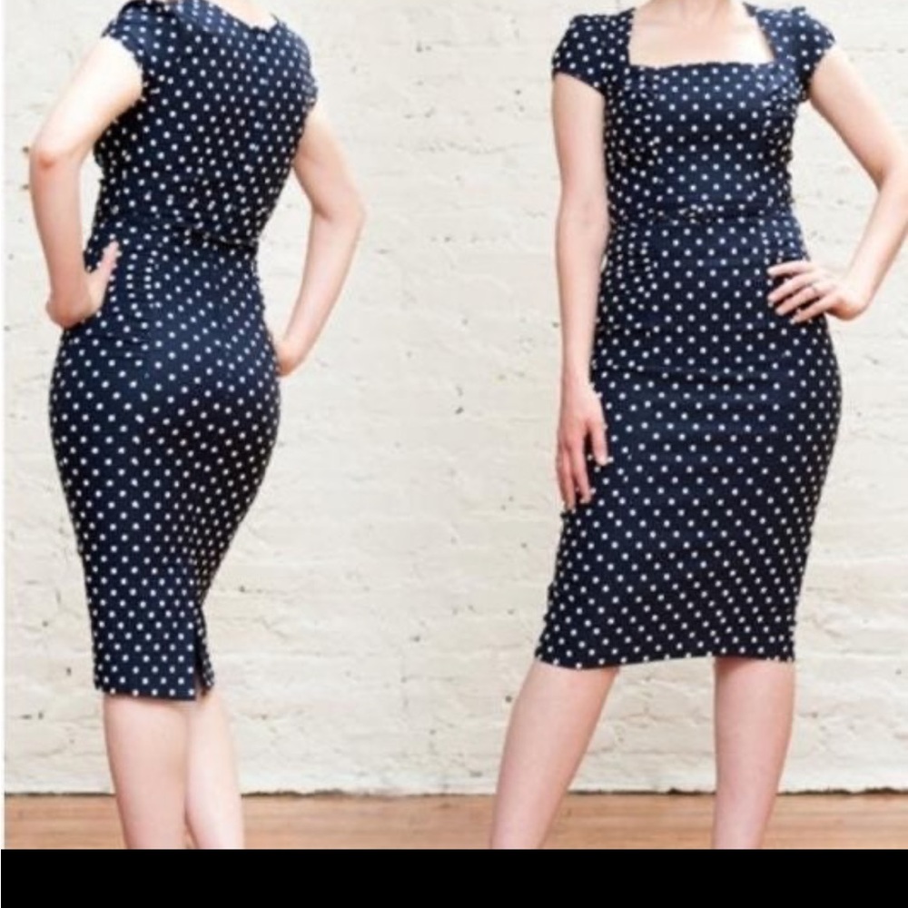 Stop Staring Celebrity Polka Dot Dress